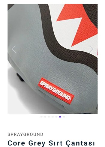 SPRAYGROUND CORE GREY - Görsel 9