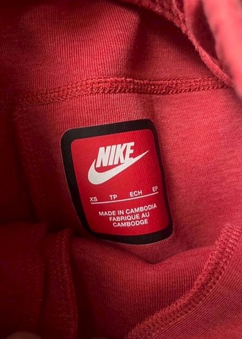 NİKE TECH FLEECE KIRMIZI - Görsel 3