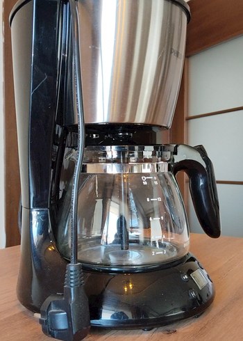Philips Siyah filtre kahve Makinesi