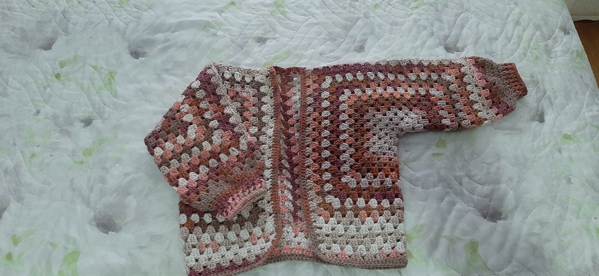 altıgen hırka - Görsel 2