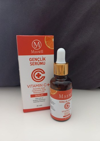 Msswll Vitamin C+ Gençlik Serumu 30 ml orjinal
