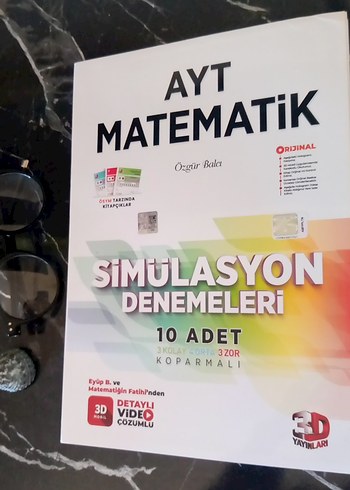 AYT Matematik Simülasyon Denemeleri 10 Adet