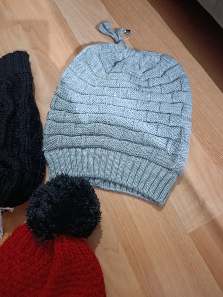 Kadın ve erkek çocuk  Bere - Görsel 2