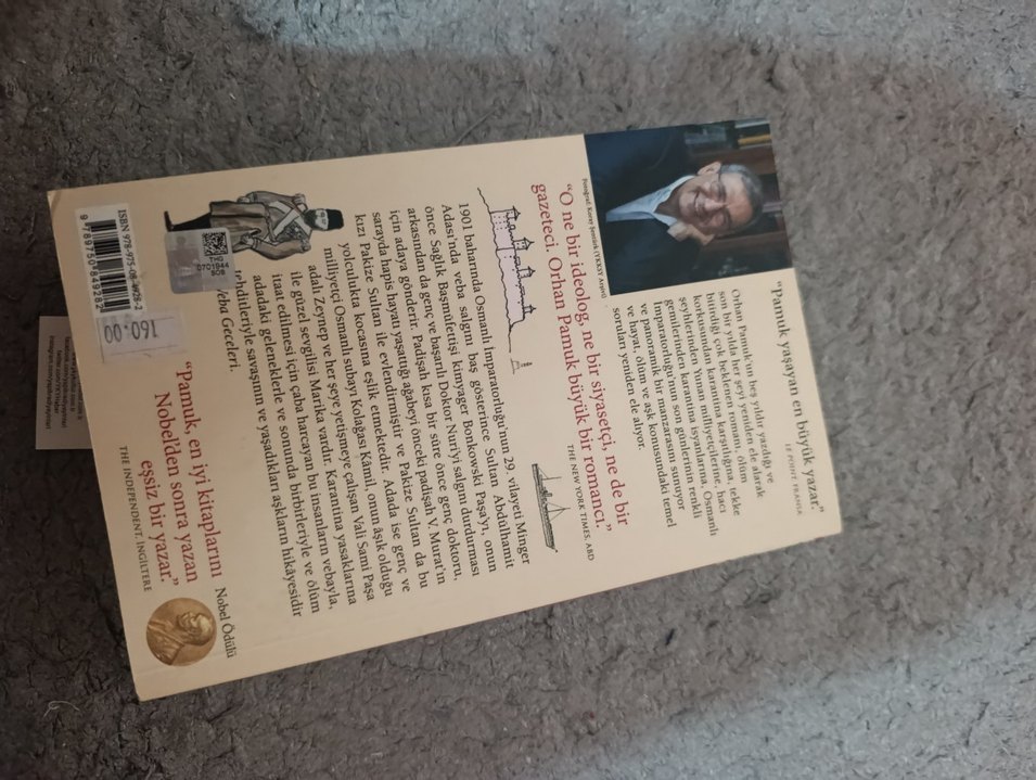 Orhan Pamuk - Veba Geceleri Romanı - Görsel 2