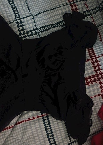 Siyah Drapeli V Yaka Gotik Midi Elbise - Görsel 3