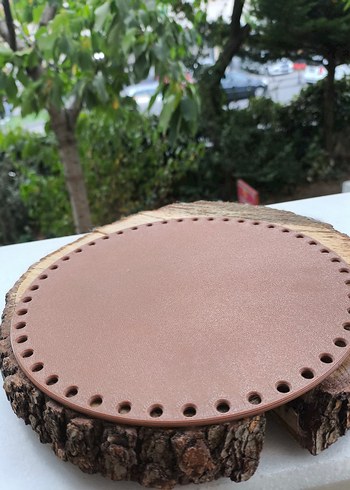 Beden El işi kahverengi canta tabanı