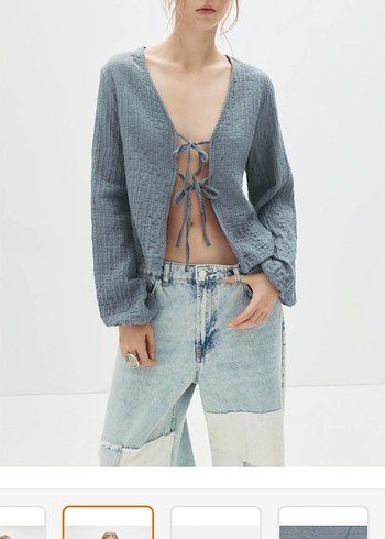 turkaz bluz - Görsel 3