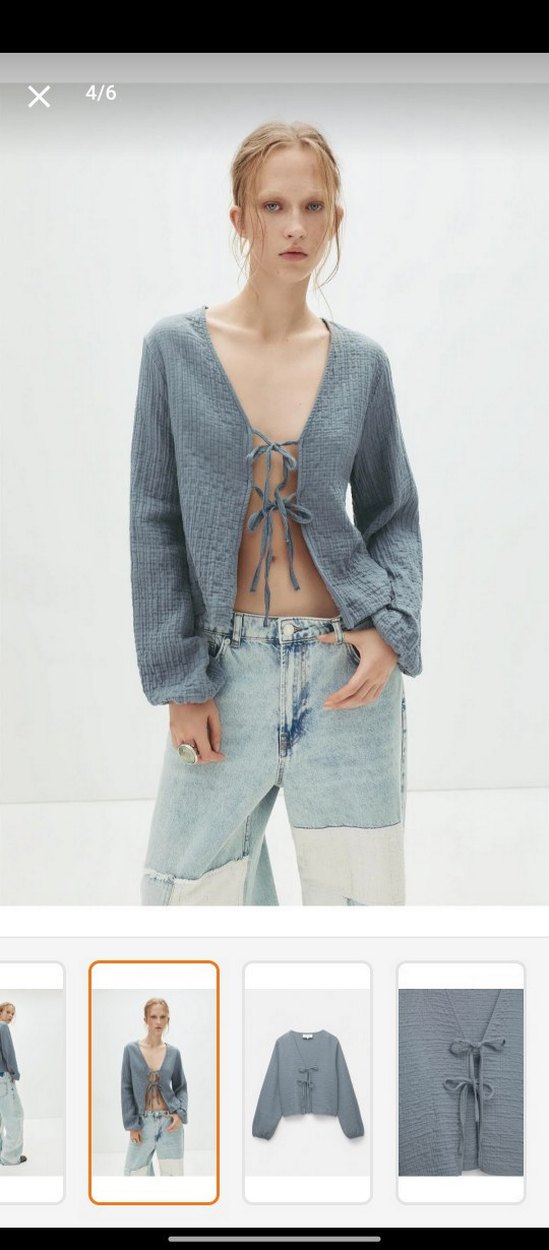 turkaz bluz - Görsel 3