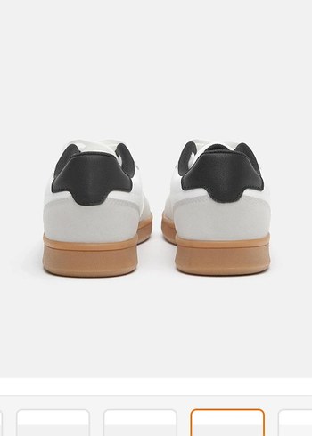 Beyaz Gri Kadın Spor Ayakkabı - Görsel 3