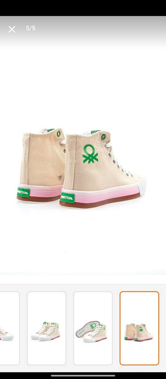 Beyaz Kadın Spor Ayakkabı  Günlük Şıklık - Görsel 4