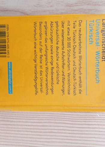 Langenscheidt Türkçe-Almanca Sözlük - Görsel 2