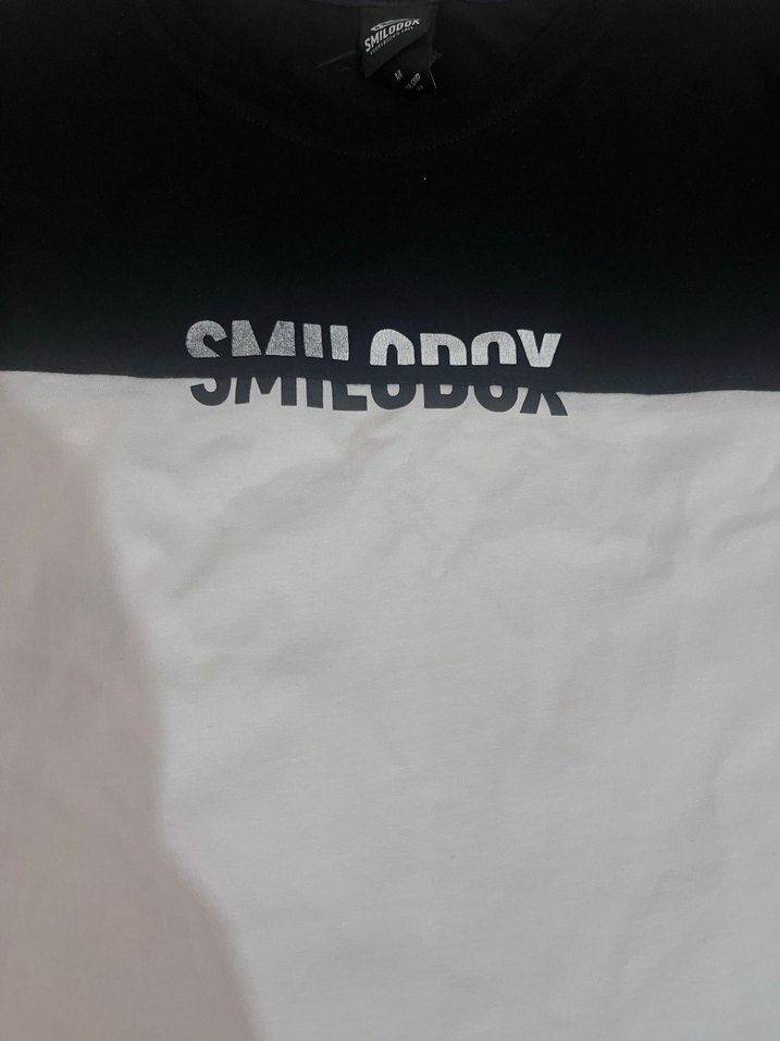 Erkek Beyaz Baskılı Kısa Kollu Tişört - Görsel 3