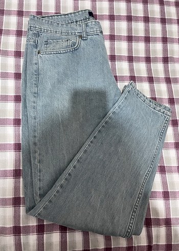 Erkek  Gri Denim Midi Boy Jean - Görsel 2