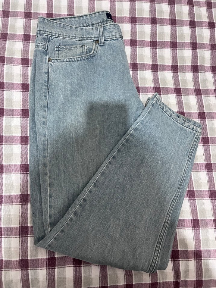 Erkek  Gri Denim Midi Boy Jean - Görsel 2