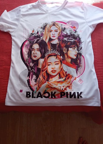 Kız Çocuk blackpink Baskılı Tişört