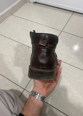 Kahverengi Deri Erkek Bot - 43 - Görsel 3