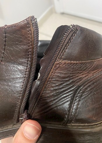 Kahverengi Deri Erkek Bot - 43 - Görsel 7