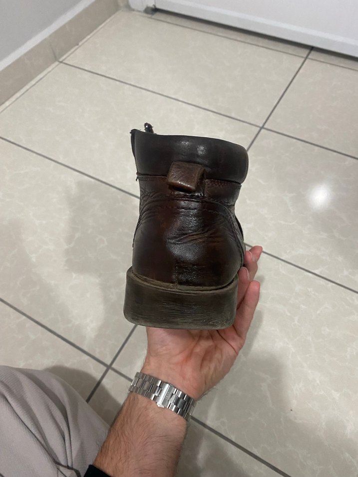 Kahverengi Deri Erkek Bot - 43 - Görsel 3