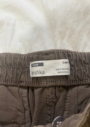 s Beden Baggy düşük bel kargo pantolon