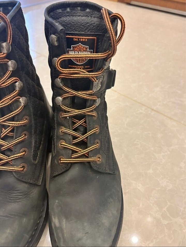 Harley Davidson orjinal kadın bot - Görsel 3