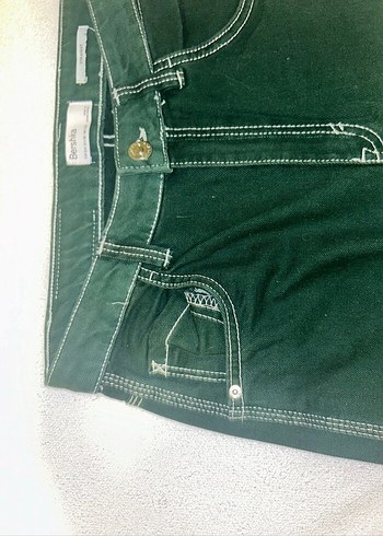Koyu yeşil pantolon bershka - Görsel 3