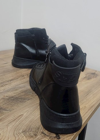 Siyah Bağcıklı Erkek Günlük Bot - Görsel 4