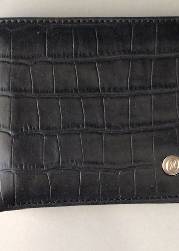 Orijinal Vakko Siyah Yılan Desenli Erkek Cüzdan - Görsel 3