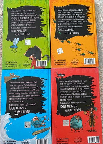 Cep Korsanları Çocuk Kitap Seti - 4 Kitap - Görsel 2