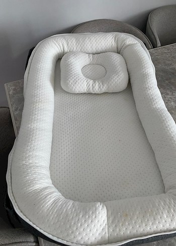 Gri Çok Fonksiyonlu Bebek Taşıma Çantası - Görsel 3