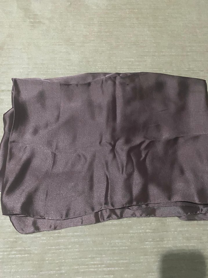 Gri Uzun Abiye Elbise Yüksek Yaka - Görsel 4