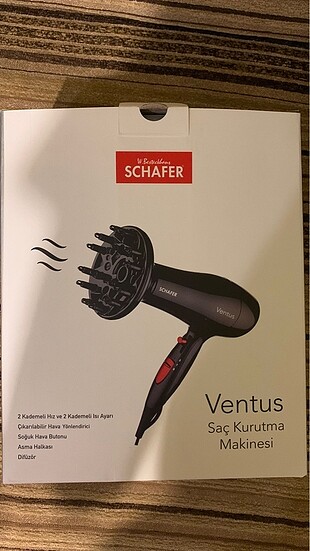 Schafer saç kurutma makinası