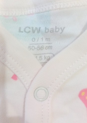 Pastel Renkli Düğmeli Bebek Kız Tulum - Görsel 3