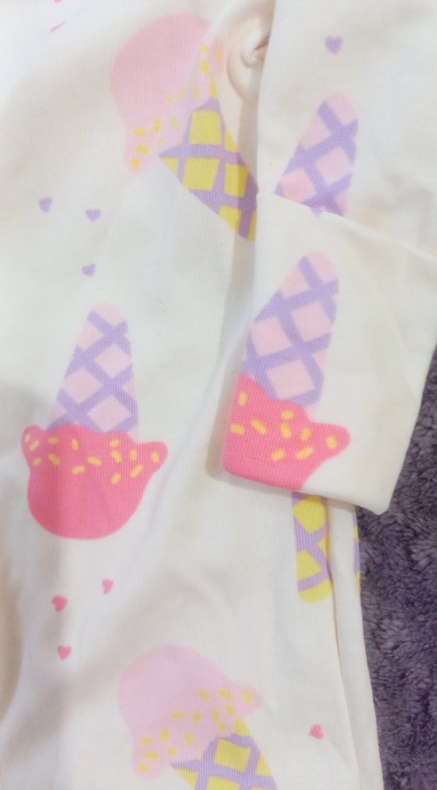 Pastel Renkli Düğmeli Bebek Kız Tulum - Görsel 4