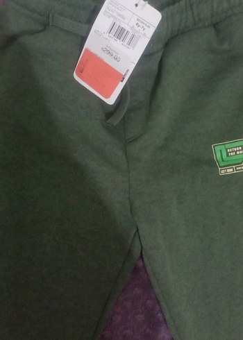 Yeşil Erkek Çocuk Eşofman Altı - Görsel 2