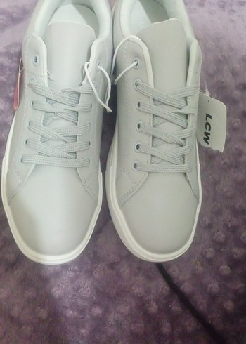 Gri Bağcıklı Erkek Spor Ayakkabı - Görsel 2