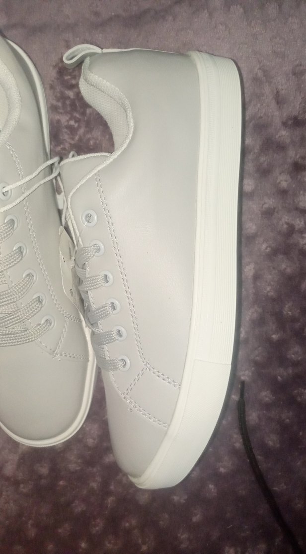 Gri Bağcıklı Erkek Spor Ayakkabı - Görsel 4