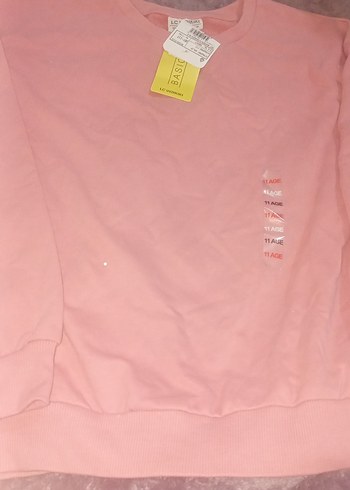 Kız Çocuk Uzun Kollu Pembe İnce Kazak 10,11 Yaş - Görsel 3