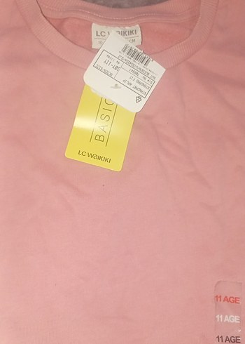 Kız Çocuk Uzun Kollu Pembe İnce Kazak 10,11 Yaş - Görsel 2