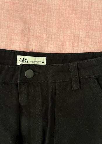 Zara Siyah Etek Kot