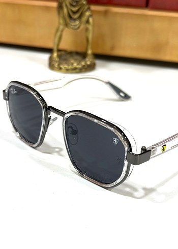 Ray Ban Ray-Ban Erkek Gri Modern Klasik Güneş Gözlüğü