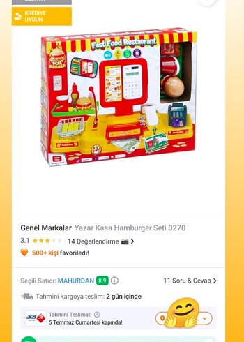 Beden Hamburger yazar kasa