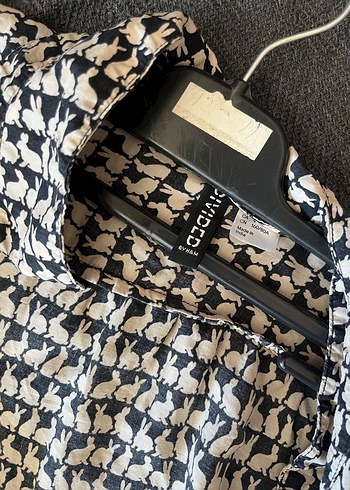 H&M Uzun Kollu Mini Kadın Gömlek