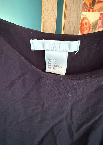 H&m Siyah Mini Askılı Salaş Elbise - Görsel 3