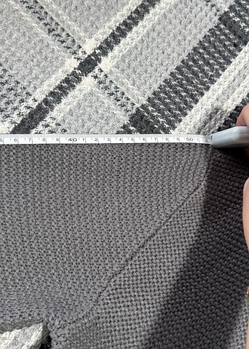 H&m Gri Kadın Boğazlı Triko Kazak - Görsel 3