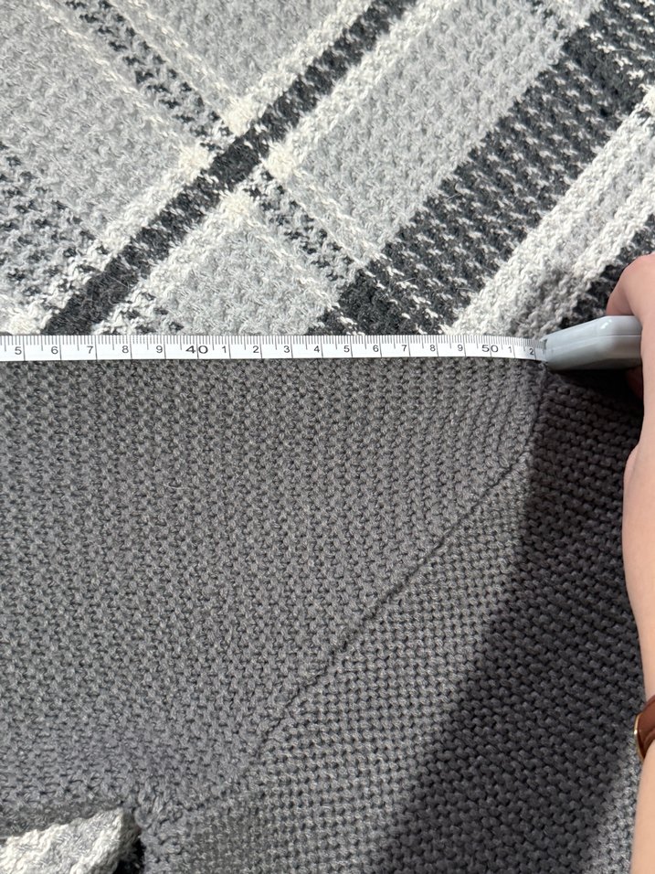 H&m Gri Kadın Boğazlı Triko Kazak - Görsel 3