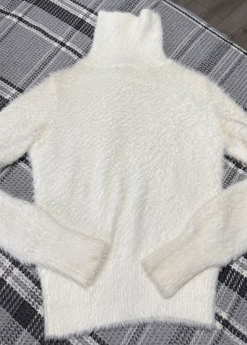 Koton Beyaz Yumuşak Kazak - Görsel 2