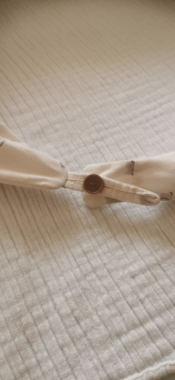 Baskılı Bej Emzirme ve Hamilelik Yastığı - Görsel 3