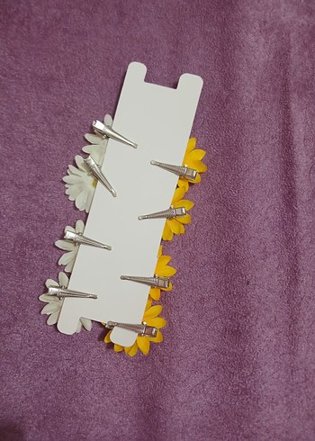 Ayçiçeği ve Papatya Saç Tokaları - Görsel 2