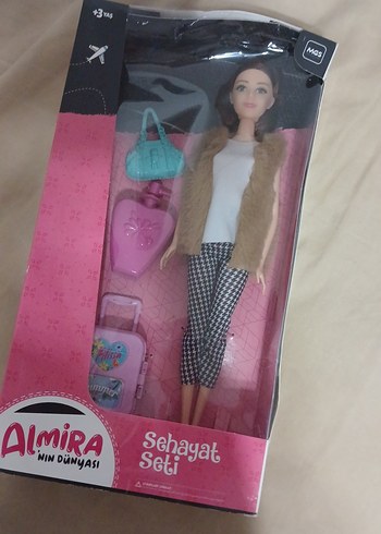 Almira Seyahat Seti oyuncak Bebek