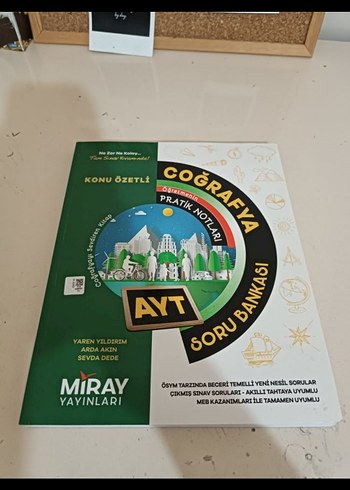 Miray Yayınları AYT Coğrafya Soru Bankası